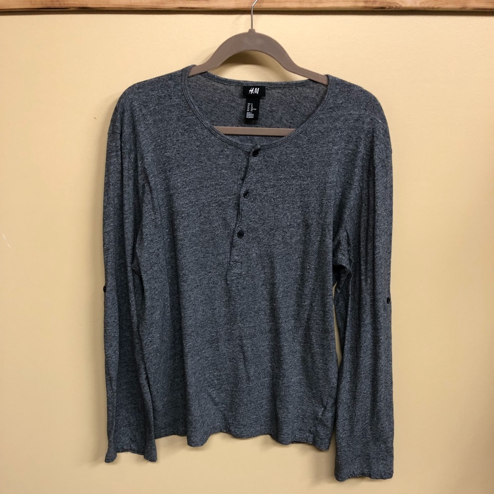 H & M Button T-Shirt